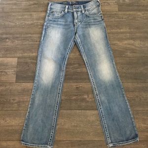 Men’s Silver Jeans